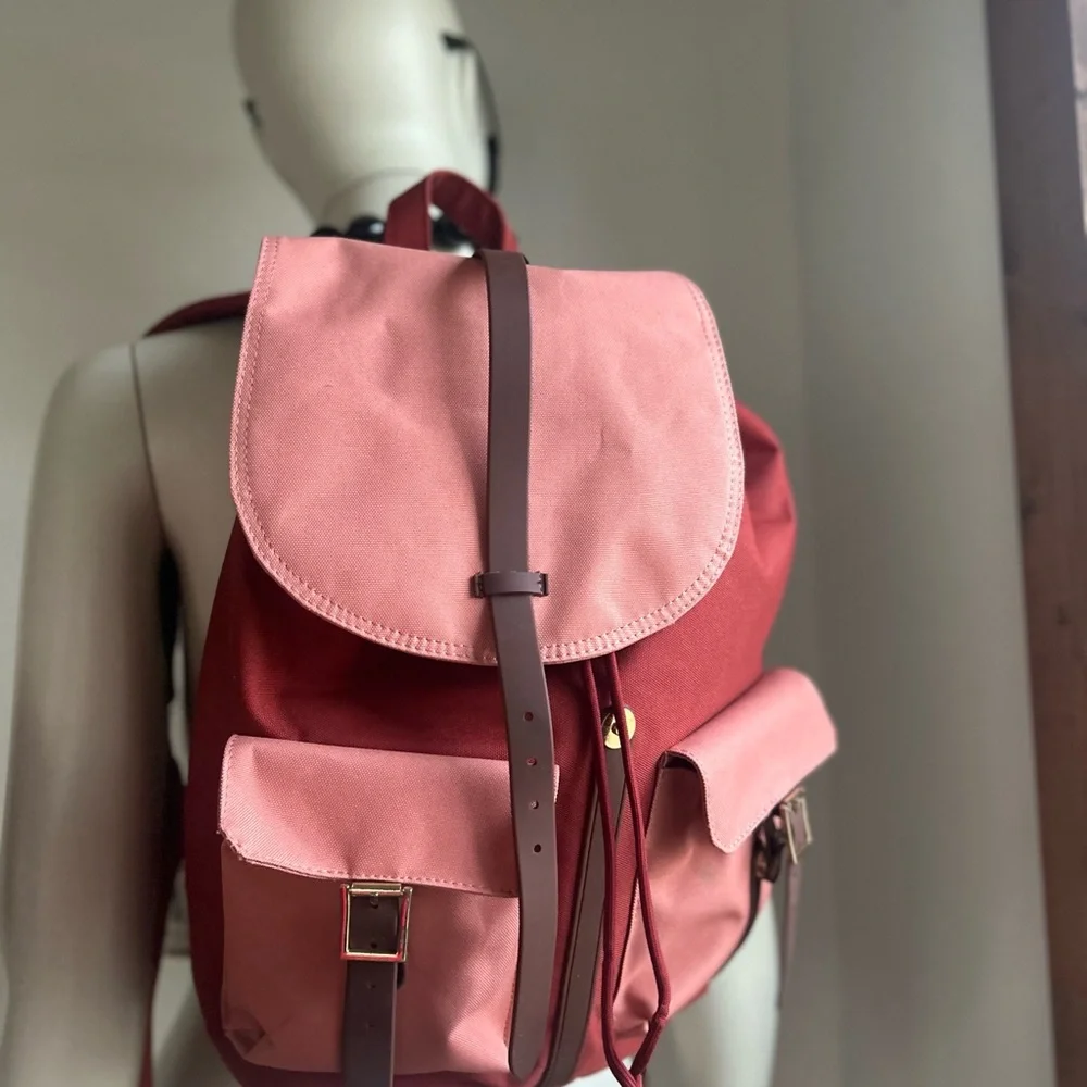 Stylish Red and Pink Women's Backpack new